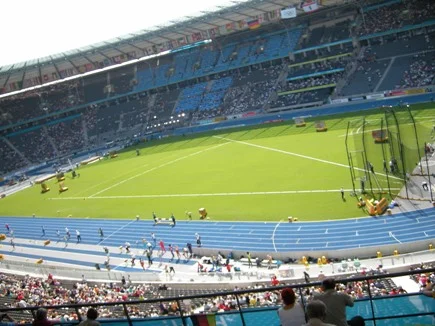 Bei den EM im Berliner Olympiastadion (Foto) wird es im August 2018 auch im Speerwerfen der Frauen spannend. M.M.