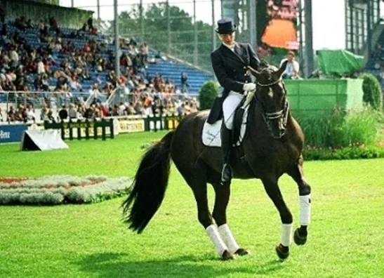 Die deutsche Erfolgsdressur-Reitsportlerin Isabell Werth. Foto: M. Michels Die deutsche Erfolgsdressur-Reitsportlerin Isabell Werth. Foto: M. Michels