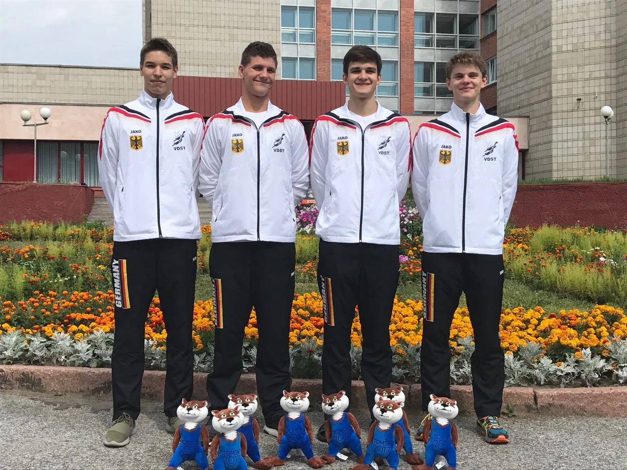 Das junge Herren-Team / Foto: VDST