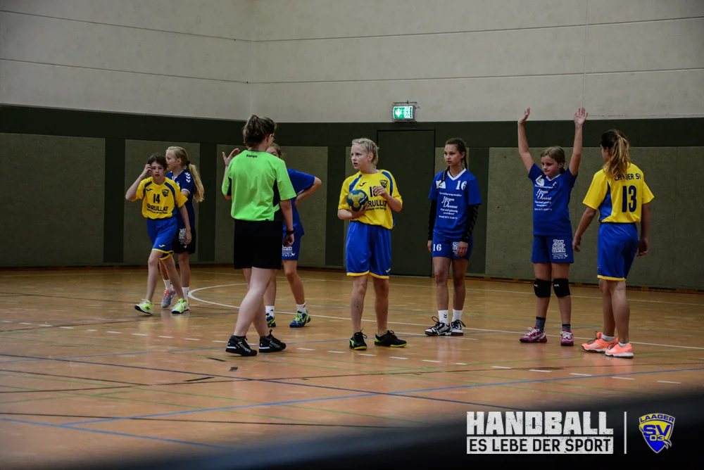 Laager SV – Erstes Spiel der weiblichen Jugend D