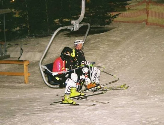 Blick in die Skihalle in Wittenburg (M-V). Foto: M.M.