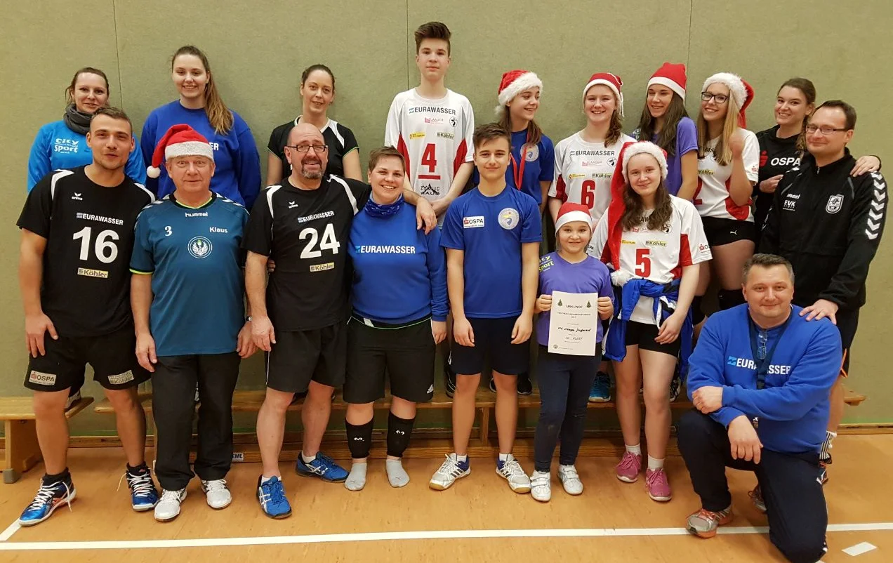 Weihnachts-Volleyballturnier