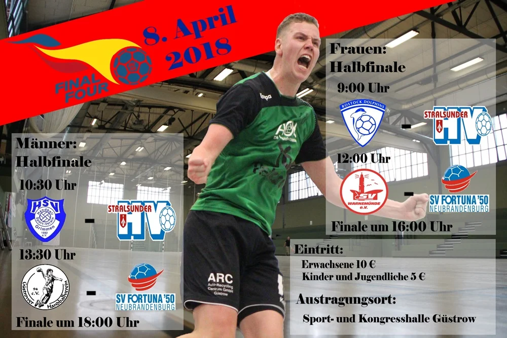 FINAL FOUR des HVMV mit spannenden Paarungen