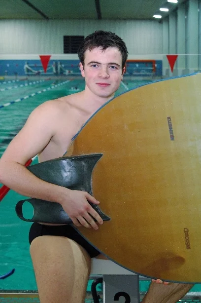 Jan Zeggel noch als aktiver Tauchsportler…. Archiv-Foto: Wolfgang Gross