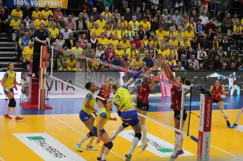 SSC Palmberg Schwerin vs. Allianz MTV Stuttgart, Foto: P. Bohne