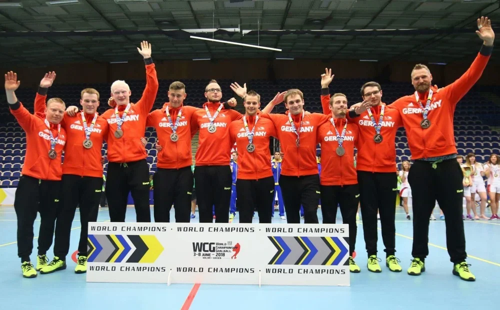 Die deutsche Goalball-Nationalmannschaft – FOTO: © Ryol Chikawa