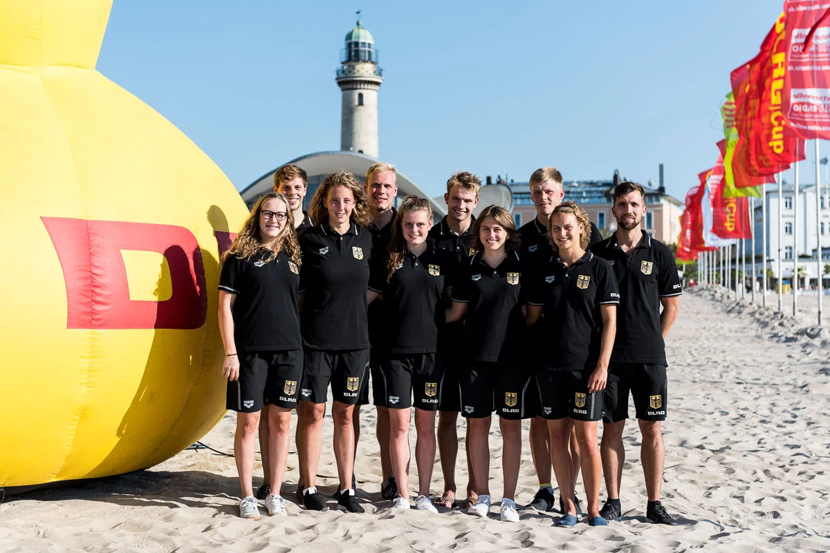 Foto: Sascha Walther (zu sehen ist die DLRG Nationalmannschaft)