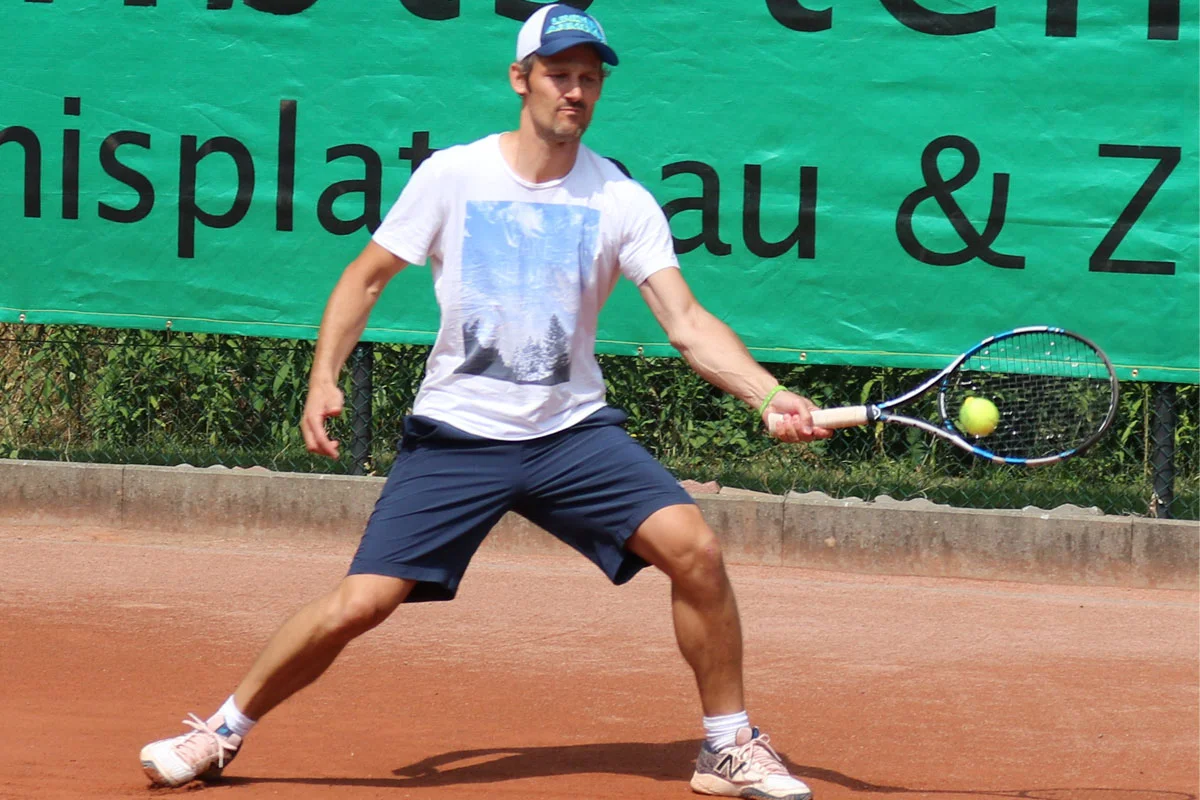 Er verteidigte seinen Titel erfolgreich: Stefan Rohde, Sieger der Herren 40. Fotos: Stefan Ehlers