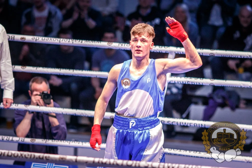 Nick Bier (Weltergewicht). Foto: ©️ Boxclub TRAKTOR Schwerin