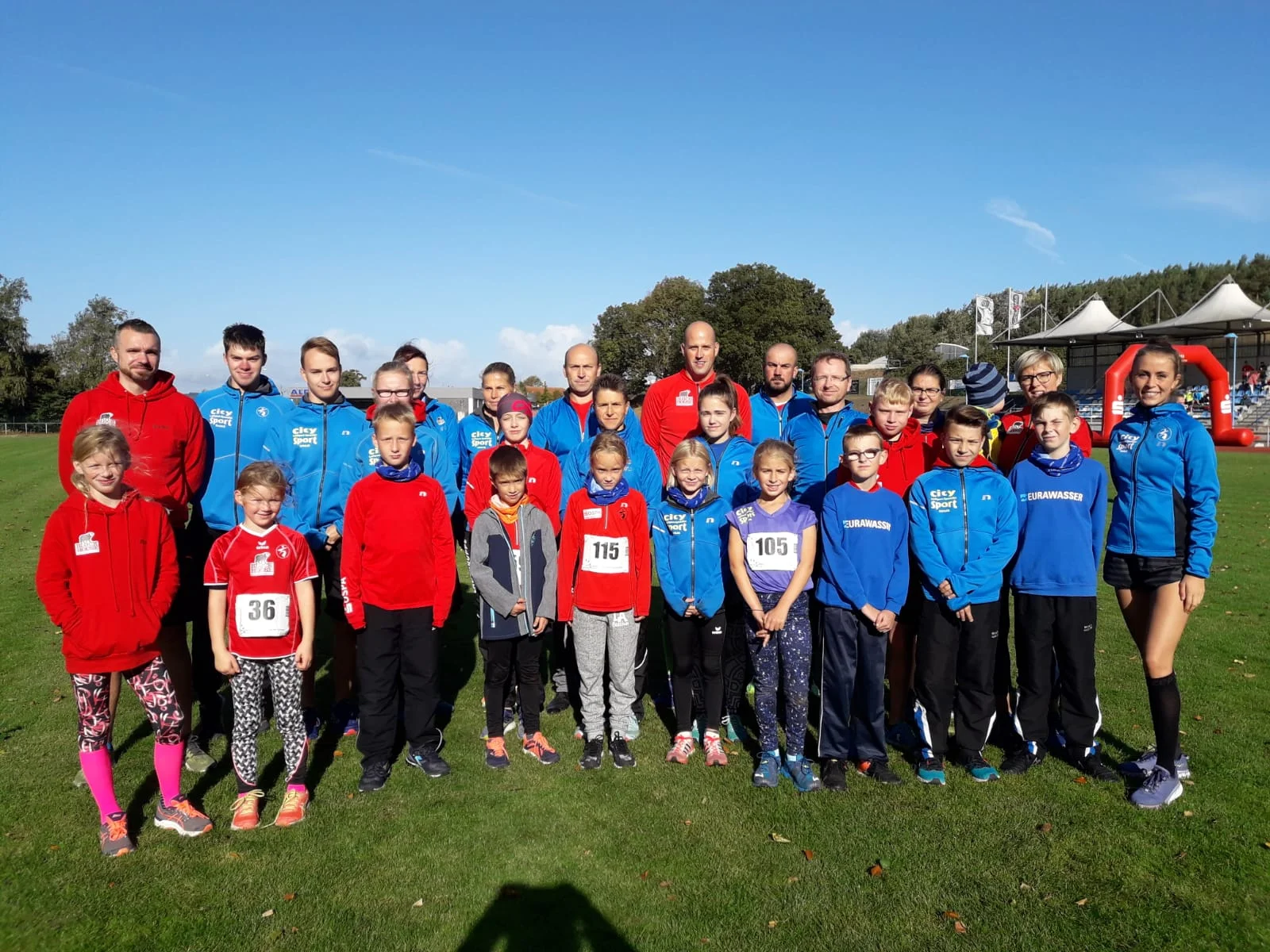 Das Foto zeigt das Team des SC Laage in Baabe. Foto: SC Laage