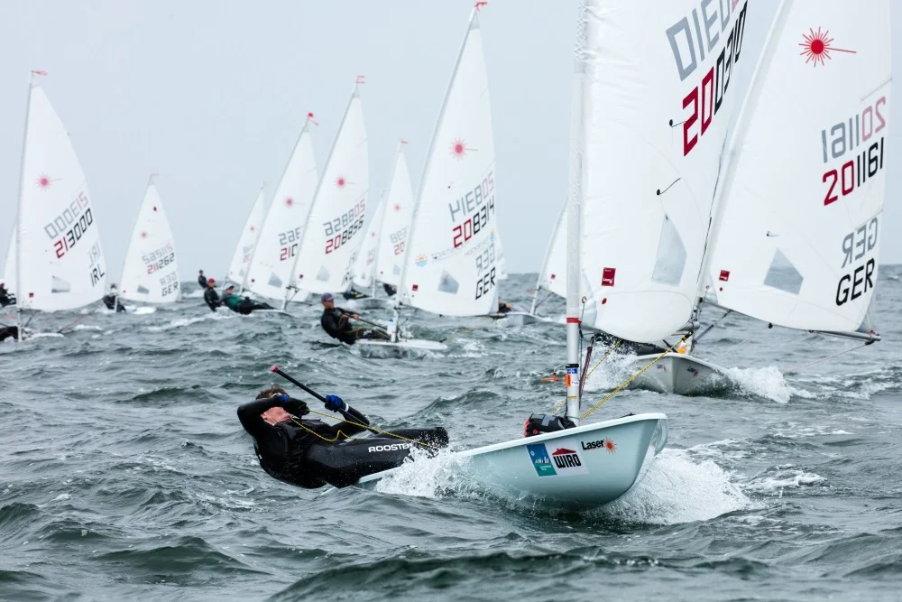 82. Warnemünder Woche mit zwei Weltmeisterschaften und dem Laser Europa Cup
