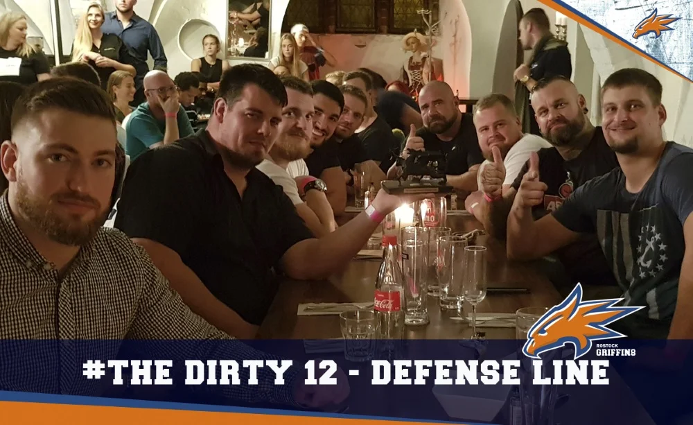 ROSTOCK GRIFFINS #THE DIRTY 12 – DEFENSE LINE ©pics by Media Team