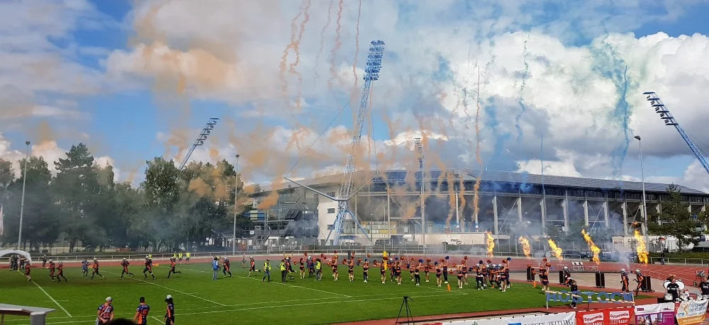 Griffins gewinnen letztes Heimspiel