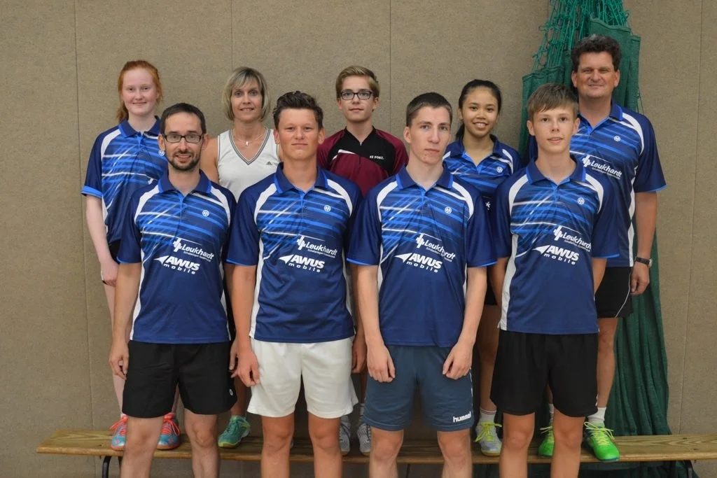 2. Mannschaft 2018/2019 © Badminton-Sport-Club 95 Schwerin