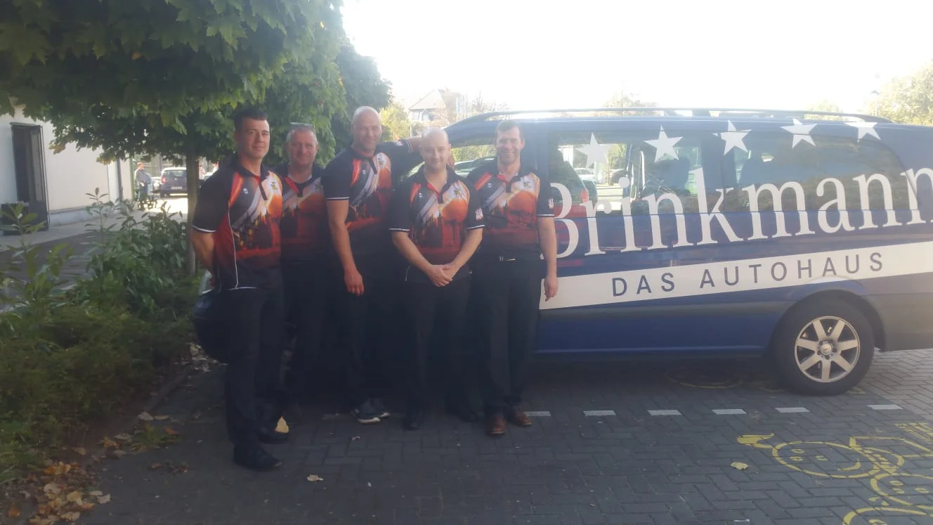 Die Herren des Bowlingclubs Schwerin on Tour.
