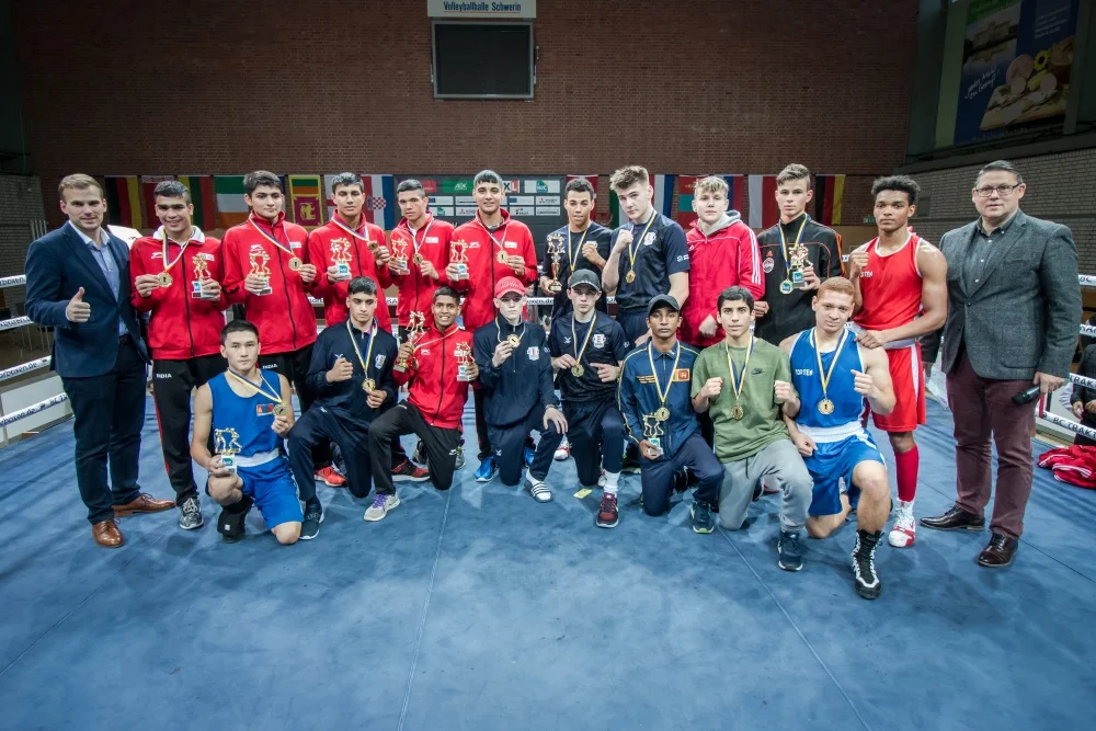 Die Sieger des Schweriner Boxturniers 2017 Foto: ©️ Boxclub TRAKTOR Schwerin