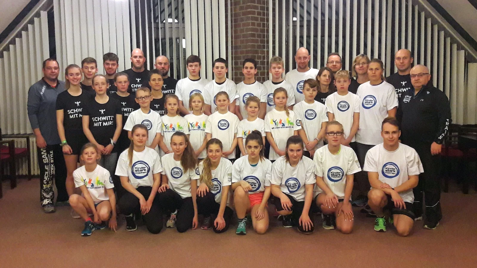 Das Foto zeigt die Teilnehmer des Wintertrainingslagers. Foto: Heike Knabe