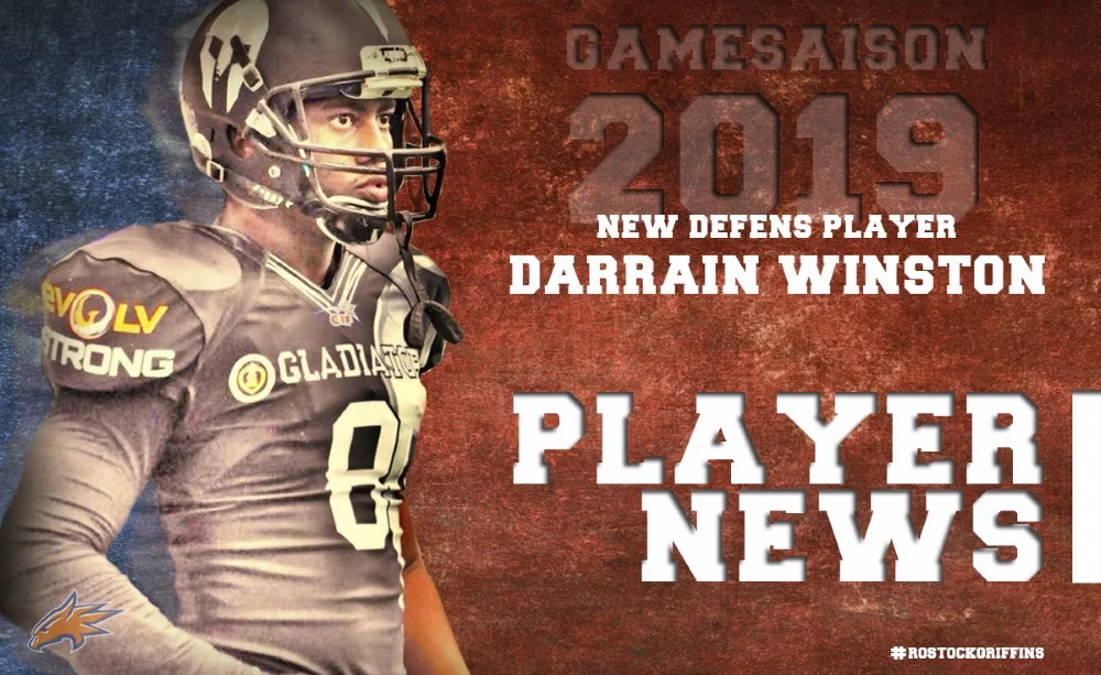 All American DB für die Rostock Griffins