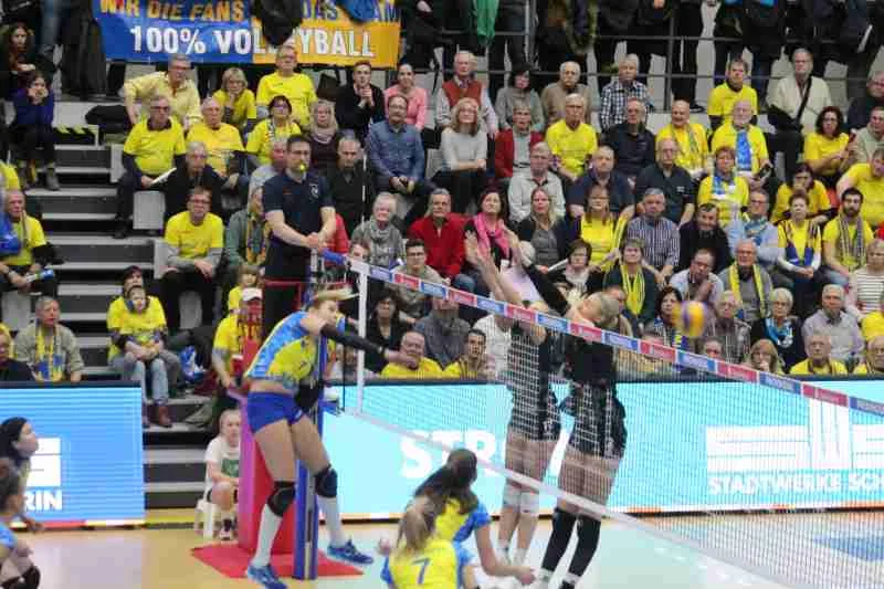 SSC Palmberg Schwerin vs. Nawaro Straubing. Greta Szakmary (1/SSC). Foto: P. Bohne