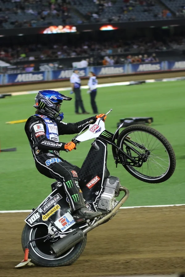 Weltmeister Woffinden auf dem Bergring – Foto: © Hans-Werner Ruge