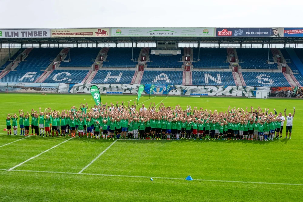 Jubiläum: 10. AOK-Jugendtrainingstag im Ostseestadion