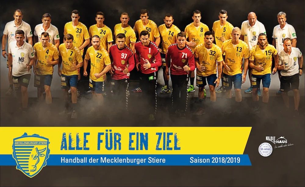 Freundschaftsspiel mit schönem Handball