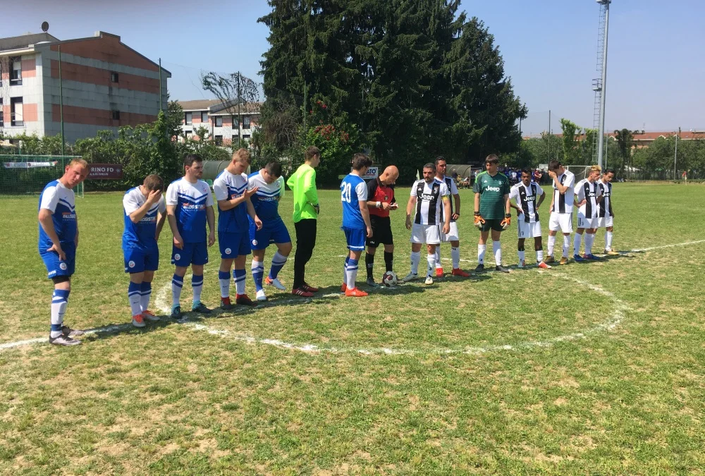 Mit der Kogge auf der Brust zu Gast in Turin: Die Inklusionsmannschaft des F.C. Hansa Rostock | Foto: © F.C. Hansa Rostock