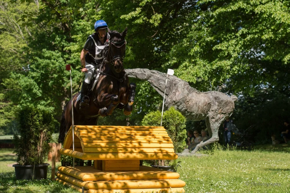 Janette Kalis mit Basket: Landesmeisterin Reiter Ü25 in Hohen Luckow 2019 – Foto: © Frank Hafemann