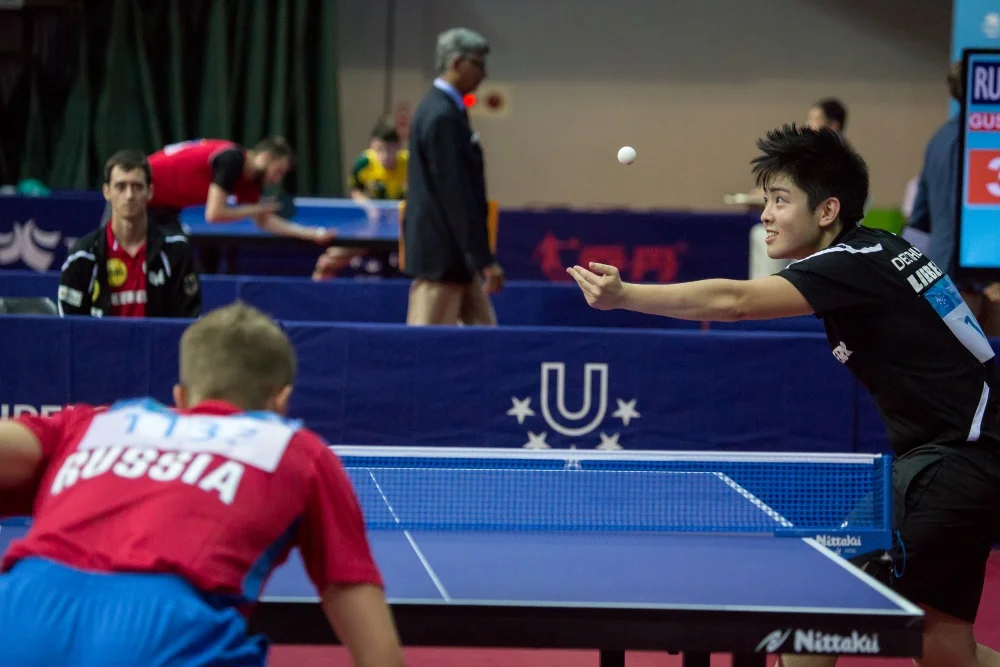 Impression vom Tischtennis bei der Universiade 2017 in Taipeh – Foto: © adh / Arndt Falter Impression vom Tischtennis bei der Universiade 2017 in Taipeh - Foto: © adh / Arndt Falter