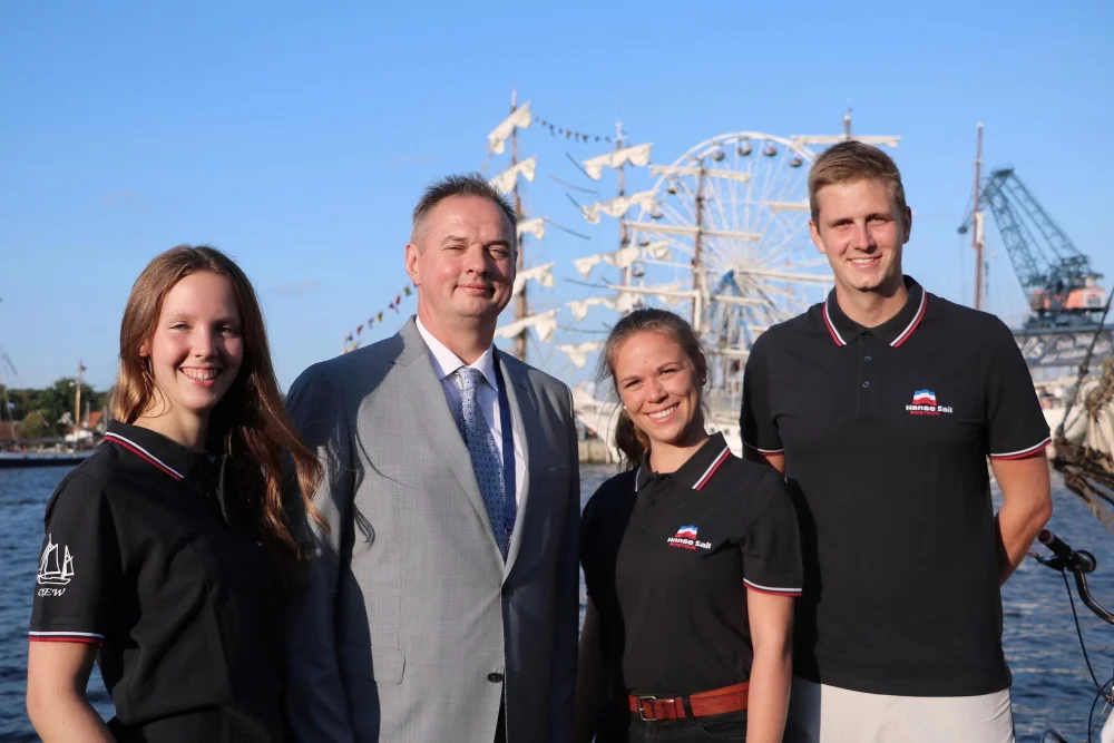 Team vom Rostocker Regatta Verein segelt beim Baltic Sail Nations Cup