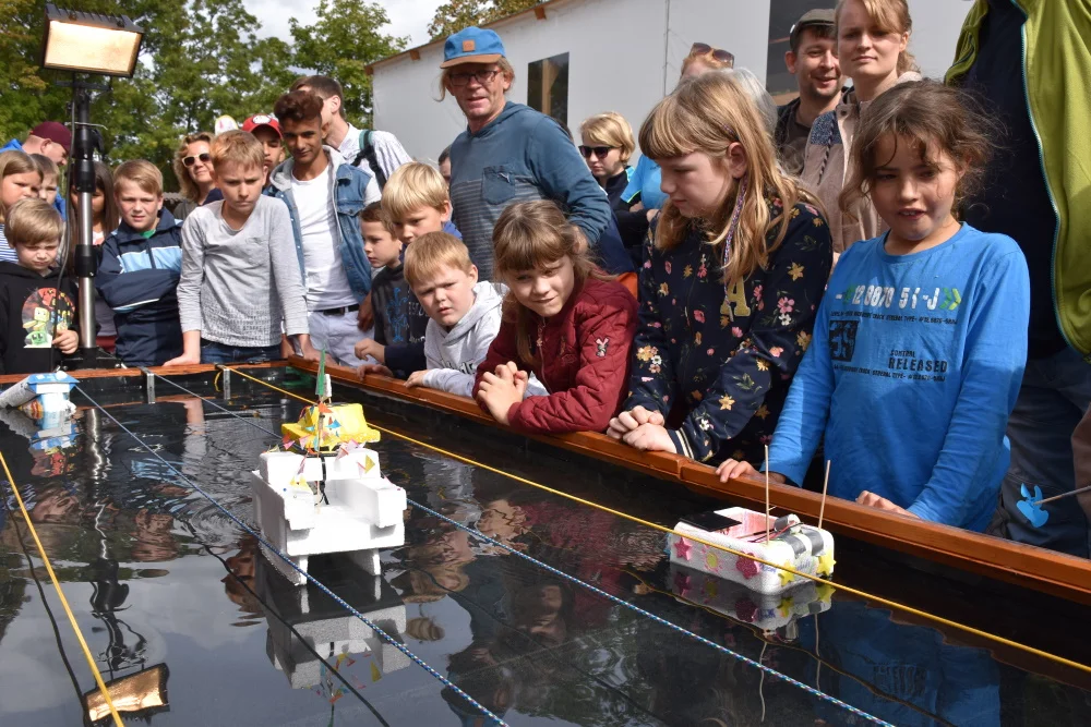 Erstes Greifswalder Solarbootrennen in Greifswald war voller Erfolg. Foto: Stadt Greifswald