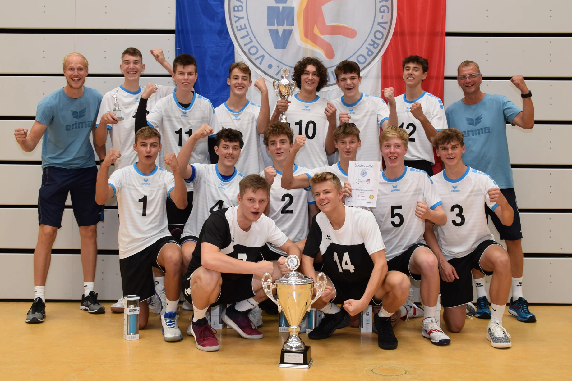 Gold und Silber für Volleyballnachwuchs von M-V