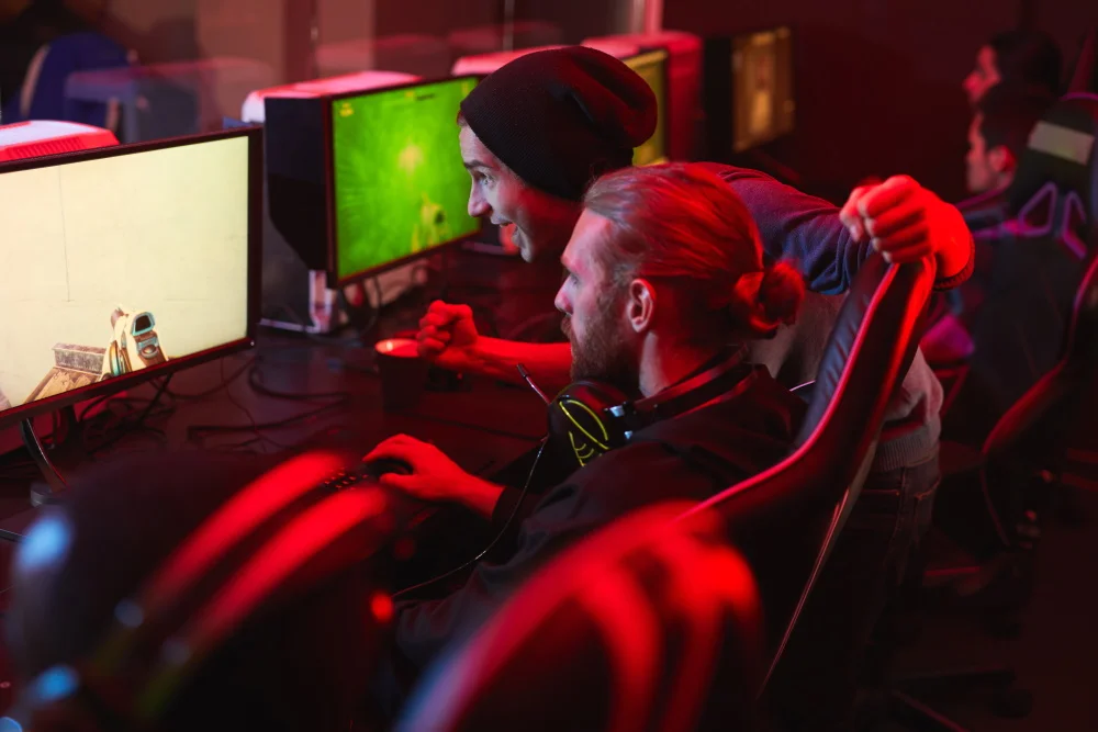 eSportler am Gaming-PC