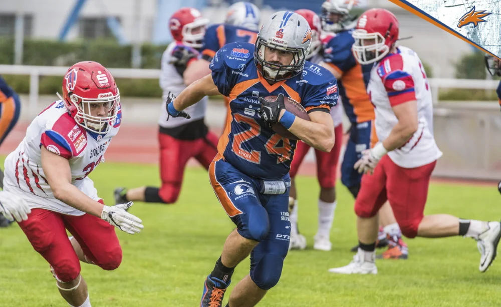 Für die Greifen geht es zum Saisonabschluss der GFL 2 Nord nach Lübeck darum, die Saison mit einem Erfolgserlebnis abzuschließen. Foto: Gunnar Rosenow / Griffins Media Team