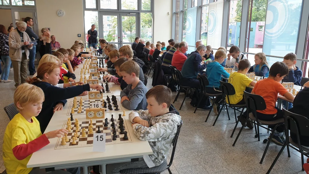 Rostocker Stadtmeisterschaften - An über 40 Brettern wurde im Schulcampus Evershagen gespielt. Foto: Christian Joachim