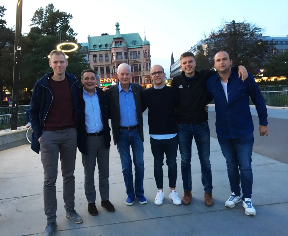 Deutsch-schwedischer Erfahrungsaustausch unter Schiedsrichtern und Offiziellen in Malmö. Foto: privat Deutsch-schwedischer Erfahrungsaustausch unter Schiedsrichtern und Offiziellen in Malmö. Foto: privat