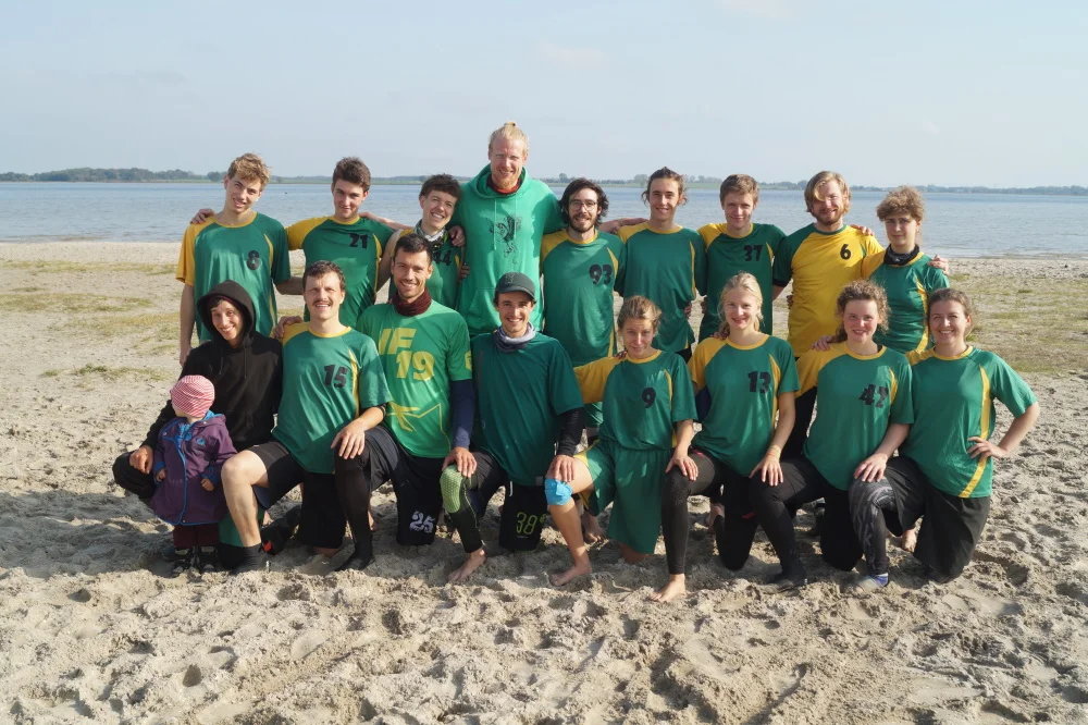 Beach Ultimate Frisbee DM Mixed 2019 in Greifswald - Team Griffins Lehre
