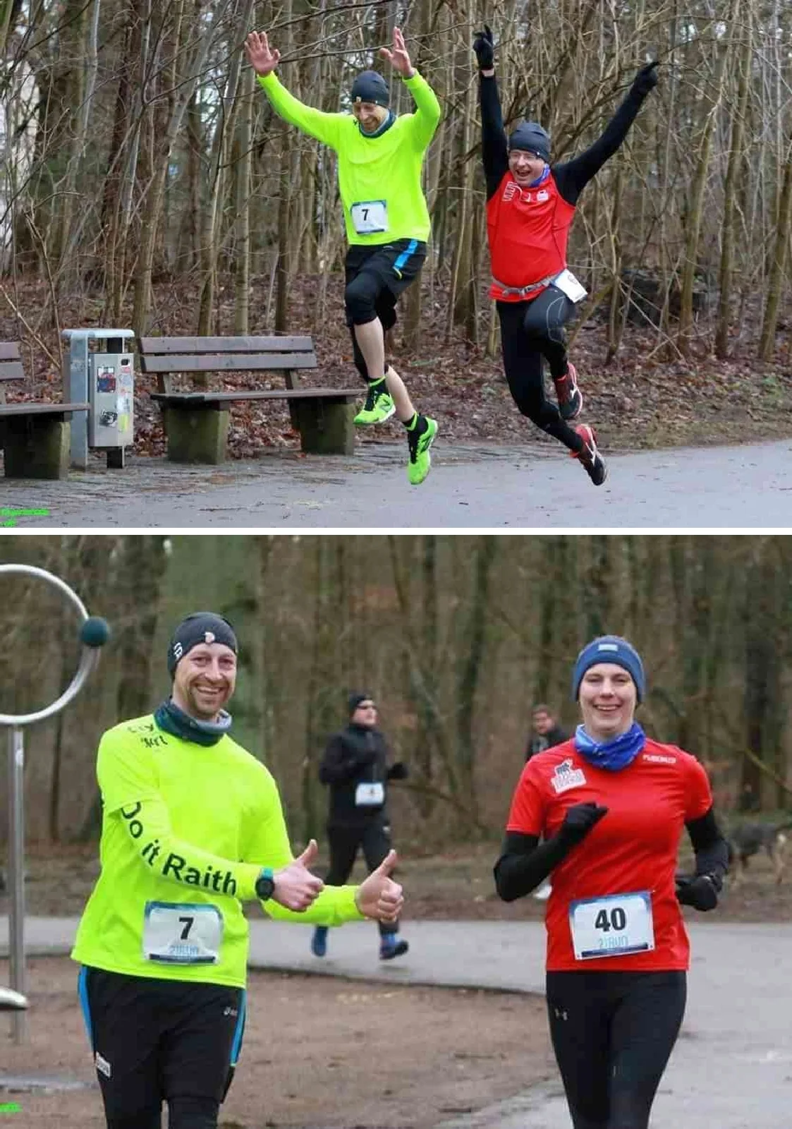 Die Fotos zeigen die Laager Aktiven. Foto: SC Laage
