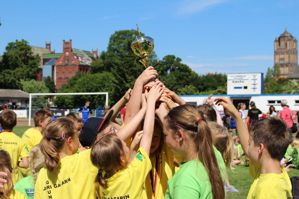 Foto: © Kreissportbund V-R Startschuss für die 8. Kinder- und Jugendsportspiele im Landkreis Vorpommern-Rügen
