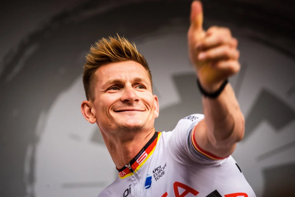 Radsportler André GreipelFoto: © Henning Angerer 28/08/2019 - Deutschland Tour - Stage 1 - HANNOVER / HALBERSTADT - Team presentation