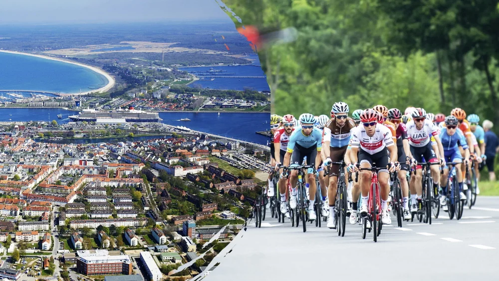 ERSTE ETAPPE DER DEUTSCHLAND TOUR FÜHRT DURCH ROSTOCK | Bild: Online Keyvisual Rostock ©GFR DT