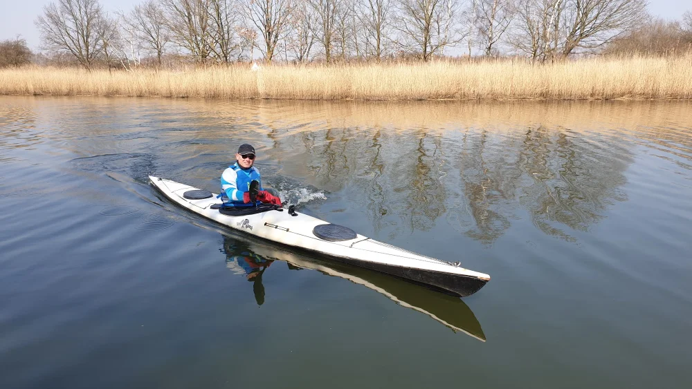 Torsten auf der Ryck bei Greifswald. Foto: privat Torsten auf der Ryck bei Greifswald. Foto: privat