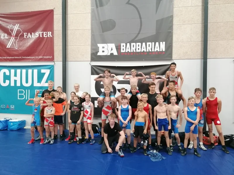 Zum Training nach Dänemark