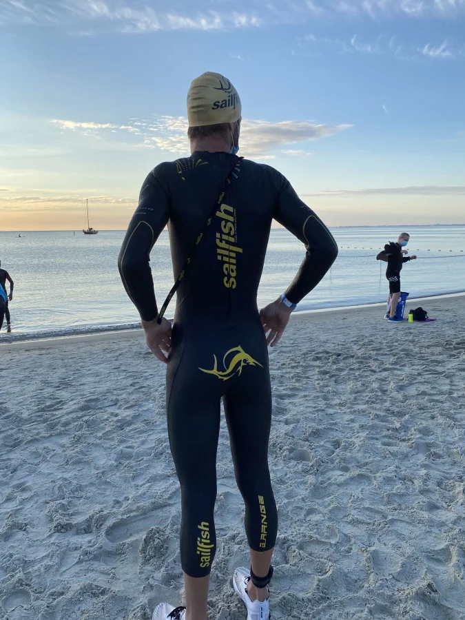 Michael Raelert hatte beim Enea Ironman 70.3 Gdynia kein Glück. Foto: Team Raelert Brothers Michael Raelert hatte beim Enea Ironman 70.3 Gdynia kein Glück. Foto: Team Raelert Brothers