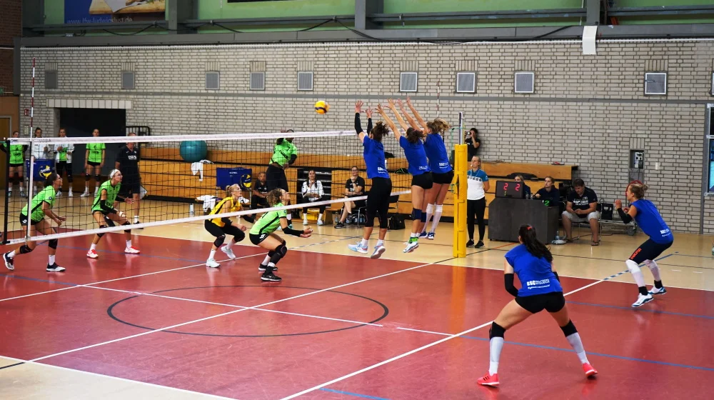 Am Mittwoch und Donnerstag war der USC Münster zum Testspiel in Schwerin eingeladen