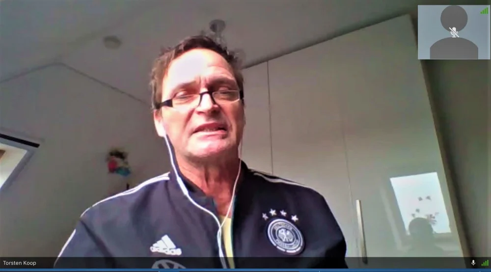 Schiedsrichter „trafen“ sich zur Saison-Halbzeit per Videocall