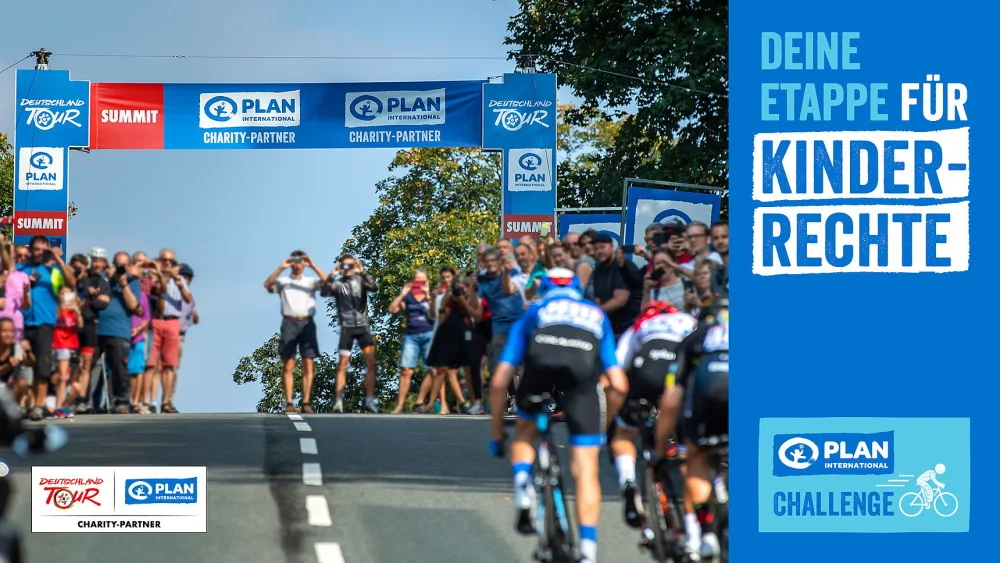 Plan International Challenge – Hobbyradsportler fahren Deutschland Tour für Kinderrechte