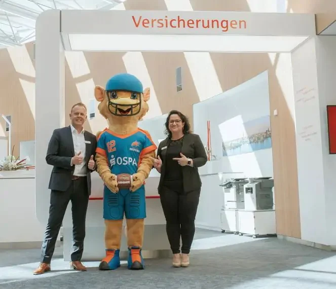 Herzlich Willkommen (Foto: Griffins Media Team)