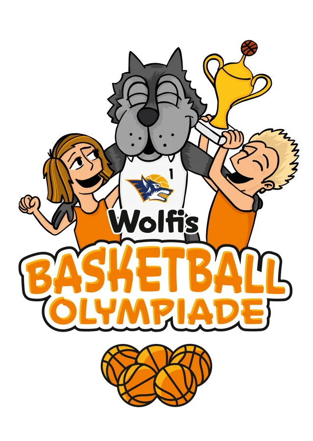 Wolfi lädt ein zur Zeugnisaktion und Basketball Olympiade