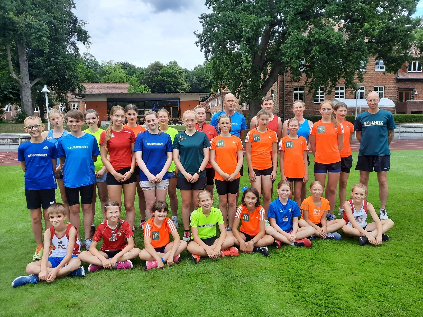 Das Foto zeigt die Teilnehmer des Sommertrainingslagers. Foto: A.Stache